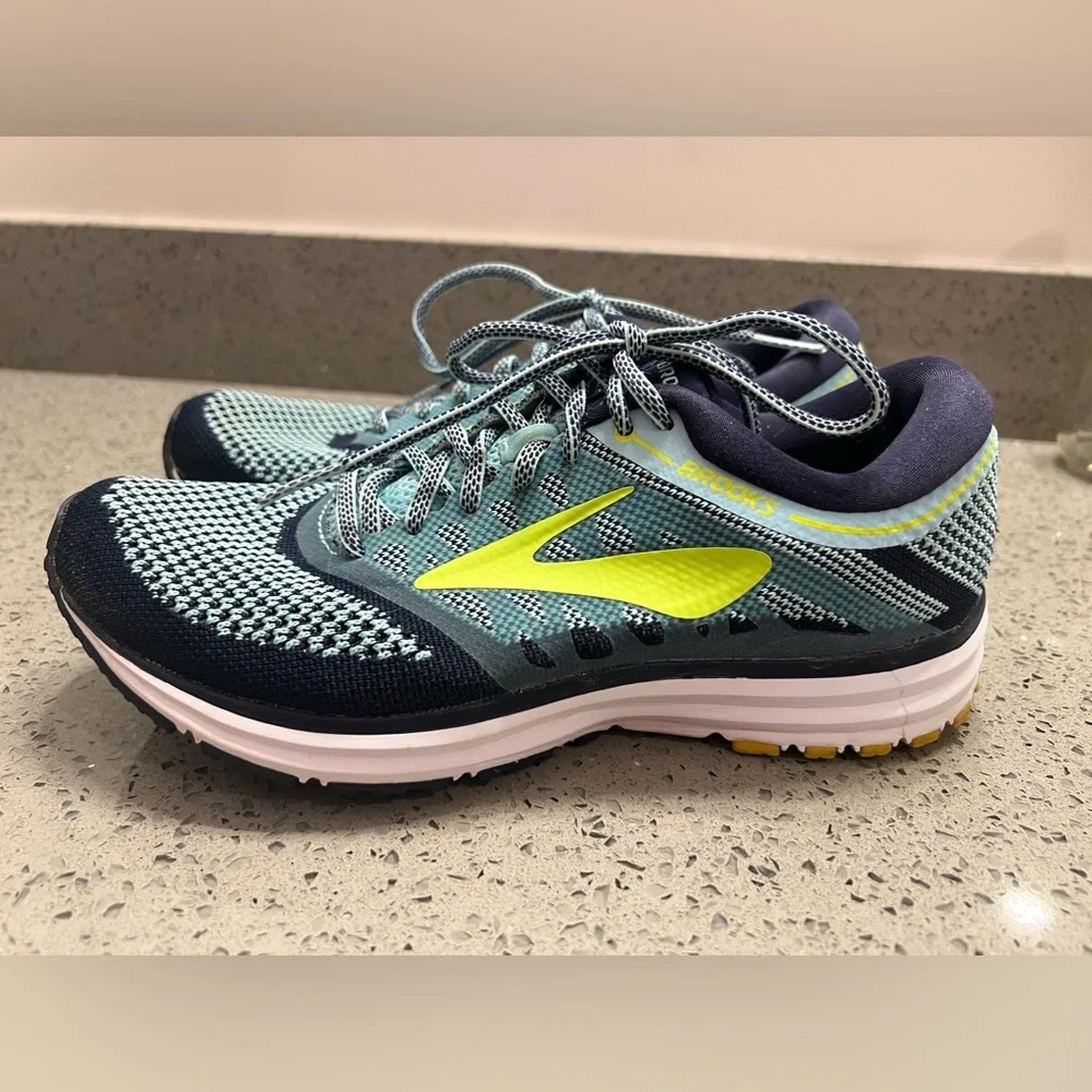 Brooks Womens Revel Blue Running Shoes Sneakers 8.5 - Picture 3 of 9